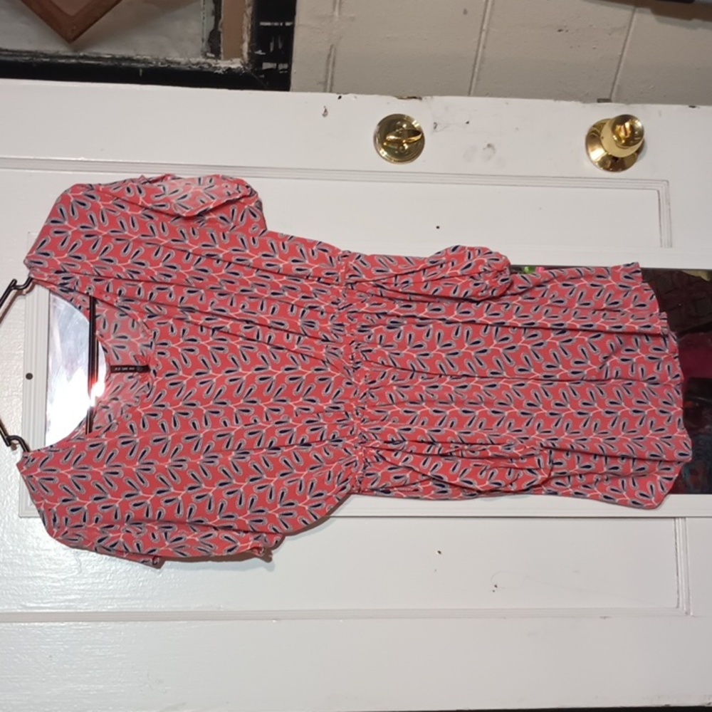 Red H.D.Lee 1889 dress